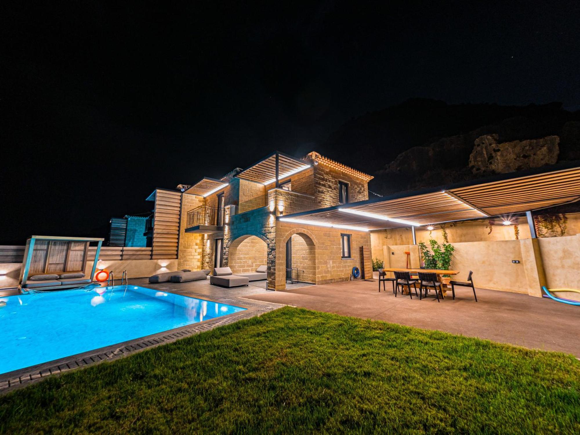 Villa Mani Theasis Stoúpa Esterno foto
